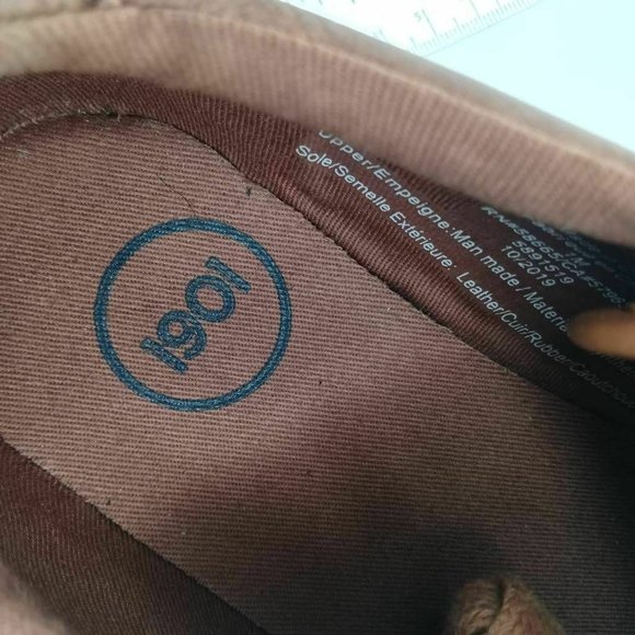 1901 Girls Sneaker Shoes Brown White Lace‎ Up 3 - Picture 6 of 6